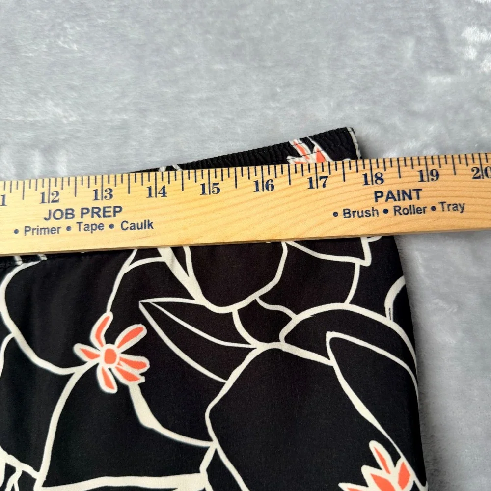 Bonobos Mens M Riviera Recycled Swim Trunks Black Floral 7 Inch Inseam BSM10930N